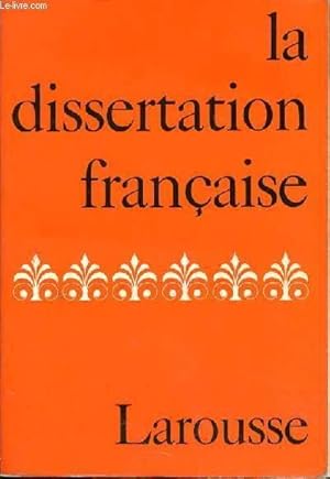 Dissertation francaise