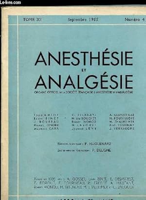 Lanesthesie Regionale Abebooks - 