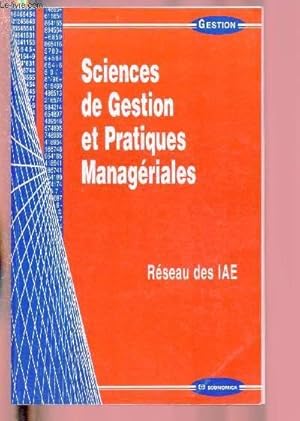 SCIENCES DE GESTION ET PRATIQUES MANAGERIALES / COLLECTION "GESTION
