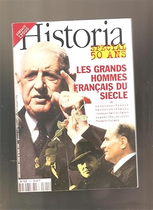 Historia N°600 - Les grands hommes français du siècle