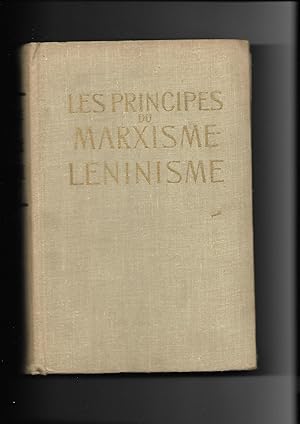 Les principes du marxisme leninisme