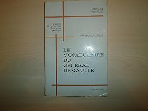 LE VOCABULAIRE DU GENERAL DE GAULLE