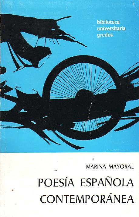 Poesia española contemporanea. analisis de textos - Mayoral