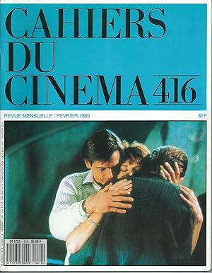 Cahiers du cinéma n° 416, février 1989 - "Dead ringers" de David Cronenberg - "La bande des quatr...