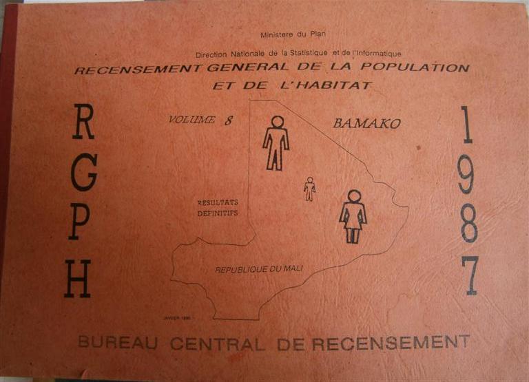 Recensement General De La Population Et De L Habitat District De Bamako Vol 8 By Bureau Central De Recensement Republique Du Mali Ministere Du Plan Bon Couverture Souple 1990 Librairie Des Liserons