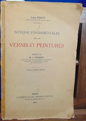 NOTIONS FONDAMENTALES SUR LES VERNIS ET PEINTURES