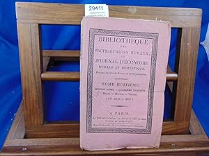 Bibliothèque des prioritaires ruraux, ou journal d'économie rurale et domestique. Tome 8 (an XIII...