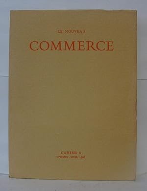 Le Nouveau Commerce , cahier 8