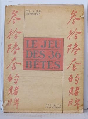 Le jeu des 36 bêtes