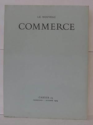 Le Nouveau Commerce , cahier 29