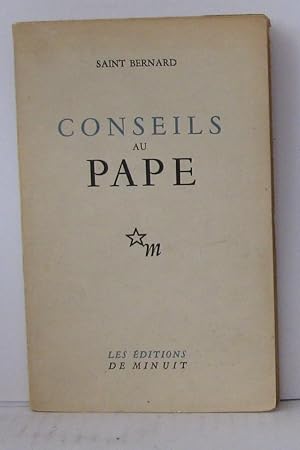 Conseils au pape