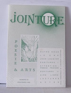 Jointure poésie & arts Numéro 33