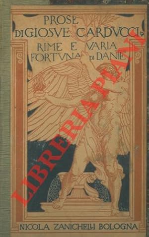 Delle rime e della varia fortuna di Dante. Con note.