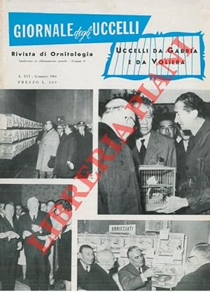 Giornale degli uccelli. Rivista di ornitologia.