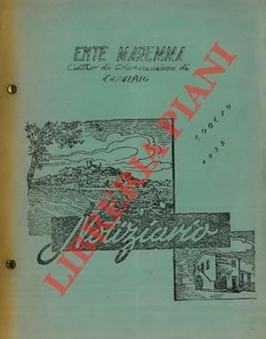 Centro di Colonizzazione di Capalbio. Notiziario. Luglio 1959.