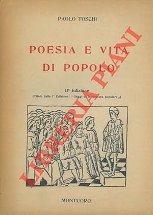 Poesia e vita di popolo. IIa edizione.