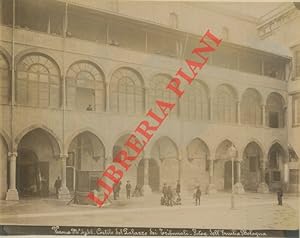 Verona. Cortile di Palazzo dei Tribunali, animata.