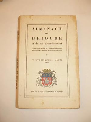 ALMANACH DE BRIOUDE ET SON ARRONDISSEMENT 1954