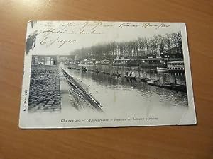 CPA-Charenton le Pont-L'embarcadère-Pontons des bateaux parisiens-Val de Marne