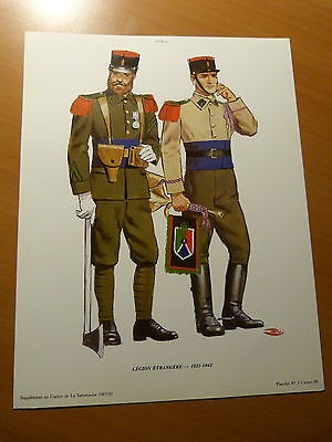 Carnet de la Sabretache-France: Légion étrangère 1931-1942-Militaria