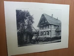 Alsace-Image du Musée Alsacien-Strasbourg-Uhrwiller ( Canton de Niederbronn )