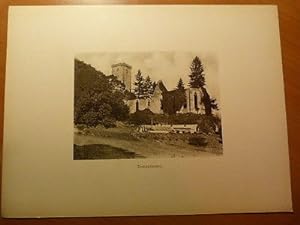 Alsace-Phototypie-Ruine de Truttenhausen-Obernai-Heiligenstein-Mont Sainte Odile