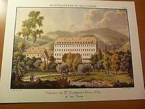 Alsace-Manufactures du Haut-Rhin-Filature de Mrs Heilmann au vieux Thann