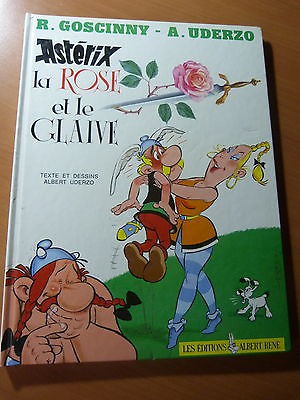 Astérix, la rose et le glaive-René Goscinny-Albert Uderzo-Ed. Albert René-1991
