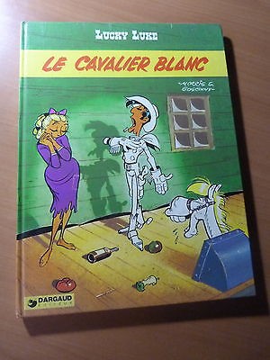 Lucky-Luke-Le cavalier blanc-Morris & Goscinny-Dargaud Editeur-Edition de 1975