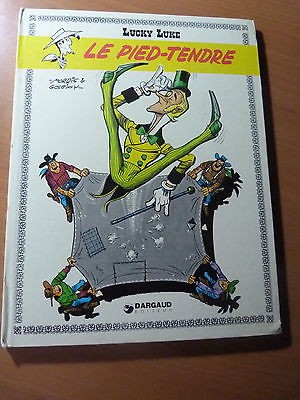 Lucky-Luke-Le pied tendre-Morris & Goscinny-Dargaud Editeur-Edition de 1975