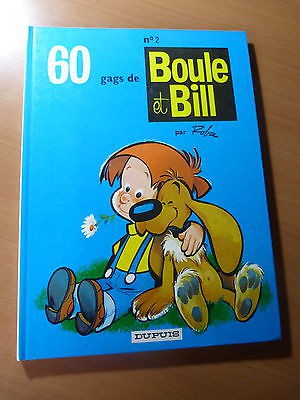 BD-60 gags de Boule et Bill-N° 2-Dupuis-Réédition de Février 1982-TBE