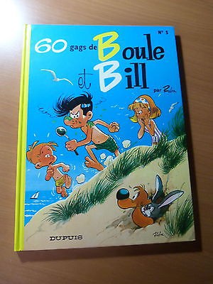 BD-60 gags de Boule et Bill-N° 5-Dupuis-Réédition de Juin 1982-TBE