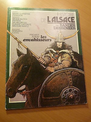 Histoire de l'Alsace en bandes dessinées-1er Album-Les envahisseurs-BD