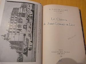 Le Château de Saint-Germain-en-Laye-G.Lacour-Gayet-Yvelines-1935