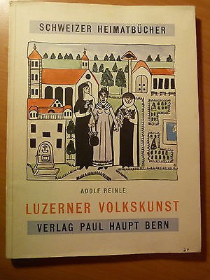 Luzerner Volkskunst-Art populaire de Lucerne-Suisse-Schweiz-1959