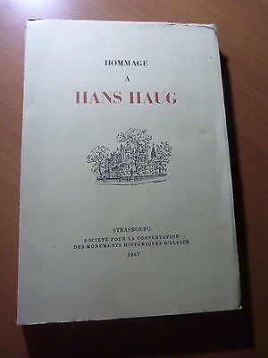 Cahiers alsaciens d'archéologie d'art et d'histoire. Tome XI de 1967-Hans Haug