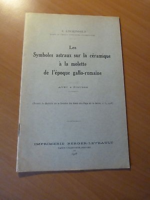 Les symbôles astraux sur la céramique à la molette de l'époque gallo-romaine