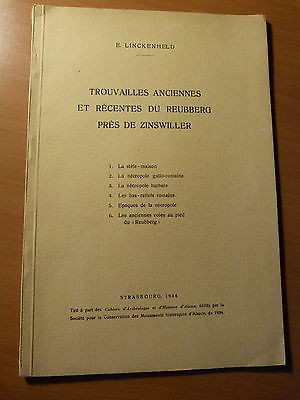 Alsace-Archéologie-Trouvailles du Reubberg Zinswiller-Niederbronn-Reichshoffen