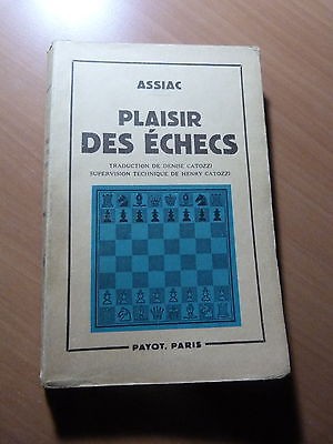 Assiac-Plaisir des échecs-Paris 1958