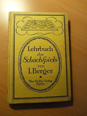 Lehrbuch des Schachspiels-Introduction au monde des échecs-Jeu d'échecs-1920