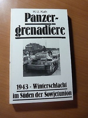 Guerre 39-45-WW II-Panzer-grenadiere-Winterschlacht im Süden der Sowjetunion