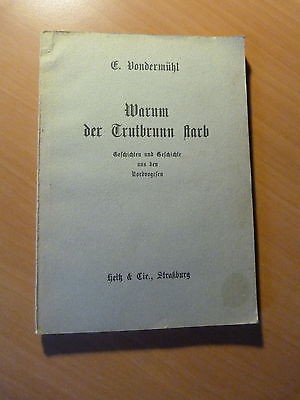 Alsace-Vosges du nord-Warum der Truttbrunn starb-E. Vondermühl