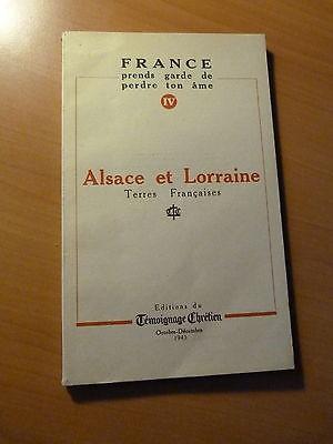 Guerre 39-45-WW II-Alsace et Lorraine.Terres françaises-1943