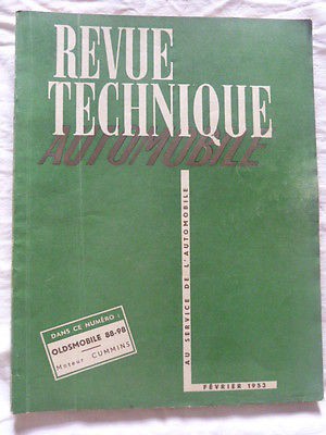 RTA-Revue technique automobile-Oldsmobile Type 88 & 98-Moteur Cummins Type A & H