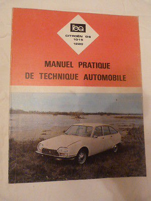 RTA-L'expert automobile-Revue technique automobile-Citroën GS 1015-Citroën 1220
