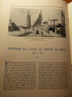 LA VIE EN ALSACE-Eglise de Vieux-Thann-Abbaye Biblisheim-Canal du Rhône au Rhin