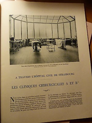 VIE EN ALSACE-Cliniques chirurgicales A et B Strasbourg-Alfred Lux-Mgr Trévern