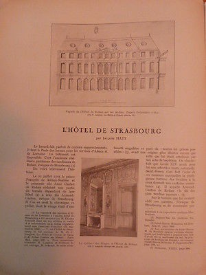 LA VIE EN ALSACE-Jardin d'Angleterre à Bischheim-Hôtel de Strasbourg-Berg-1925