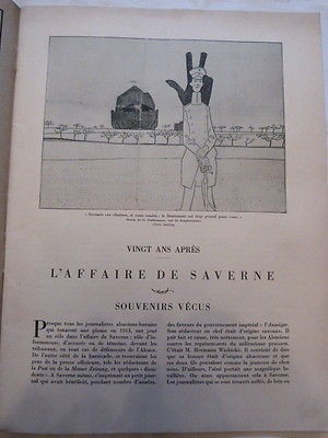 LA VIE EN ALSACE-Affaire de Saverne-Ferdinand Bastian-St-Georges de Sélestat-34