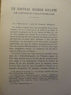 Un rocher sculpté-Le Bilderfels près de Lemberg-Moselle-Lorraine-Bitche-Rohrbach